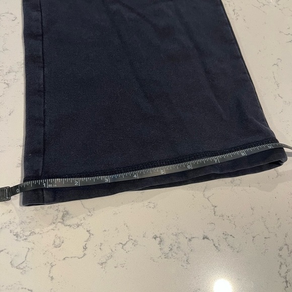 GAP Comfy Black Flare Sweatpants Yoga Pants with Drawstring Waist Size Small - Picture 2 of 9